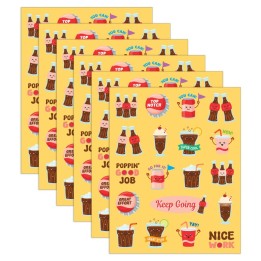 Teacher Created Resources® Cola Smelly Stickers, 114 Per Pack, 6 Packs