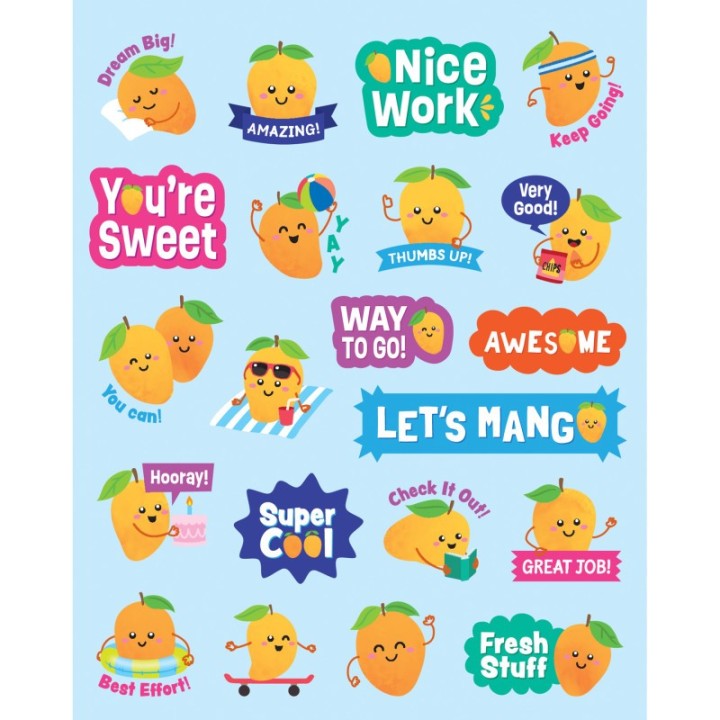 Teacher Created Resources® Mango Smelly Stickers, Pack of 126