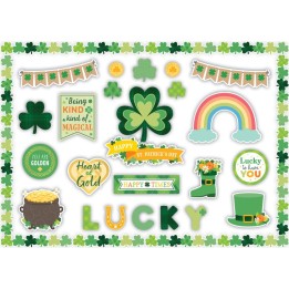 Teacher Created Resources® St. Patrick's Day Create & Decorate Quick Kit, 95 Pieces