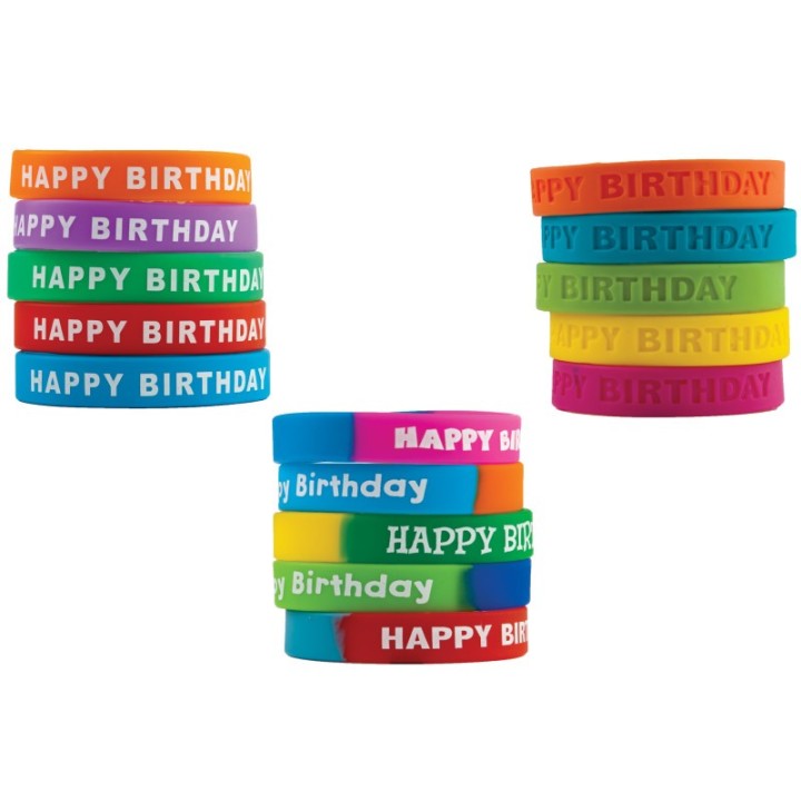 Teacher Created Resources® Happy Birthday Wristband Classroom Super Pack, Pack of 30