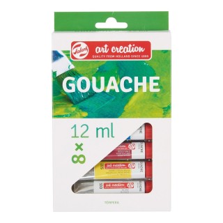 Talens Art Creation Gouache Set, 8 x 12mL