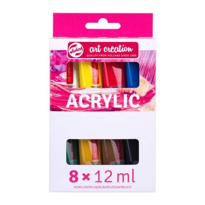 Talens Art Creation Acrylic Set, 8 x 12mL