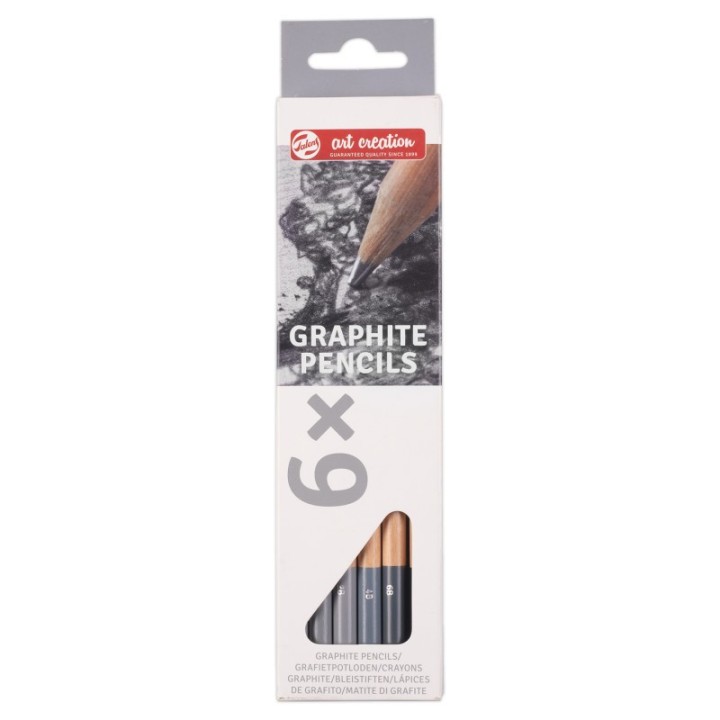 Talens Art Creation Graphite Pencils, Set of 6
