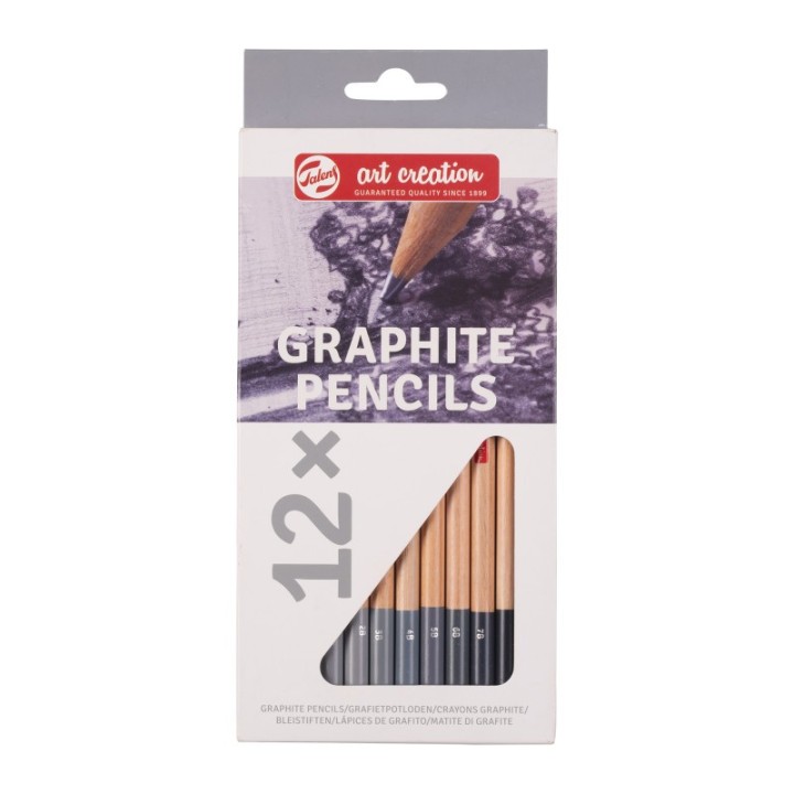 Talens Art Creation Graphite Pencils, Set of 12