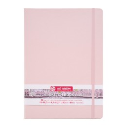 Talens Art Creation Sketchbook, 80 Sheets, 90lbs, Pastel Pink Cover, 8.3" x 11.7" (A4)