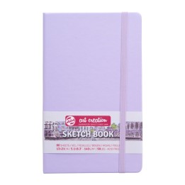 Talens Art Creation Sketchbook, 80 Sheets, 90lbs, Pastel Violet Cover, 5.1" x 8.3"