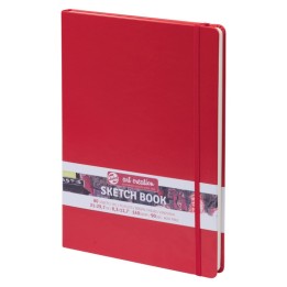 Talens Art Creation Sketchbook, 80 Sheets, 90lbs, Red Cover, 8.3" x 11.7" (A4)