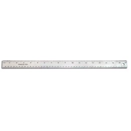 The Pencil Grip™ Stainless Steel Ruler, 18"