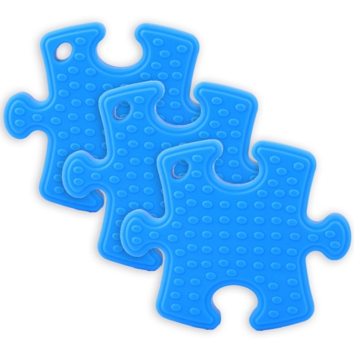 The Pencil Grip™ Puzzle Piece Teether, Pack of 3