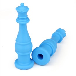 The Pencil Grip™ Chess King Silicone Chewable Pencil Topper