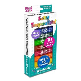Kwik Stix™ Tempera Paint, Jewel Tones, 10 Colors