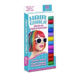 The Pencil Grip™ Hair Coloring Chalk, 12 Colors