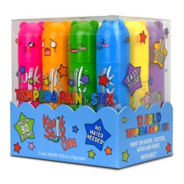 Kwik Stix™ Cuties Solid Tempera Paint, Pack of 12