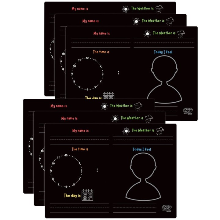 The Pencil Grip™ Activity Playmat - Fill in the Blanks, Pack of 6