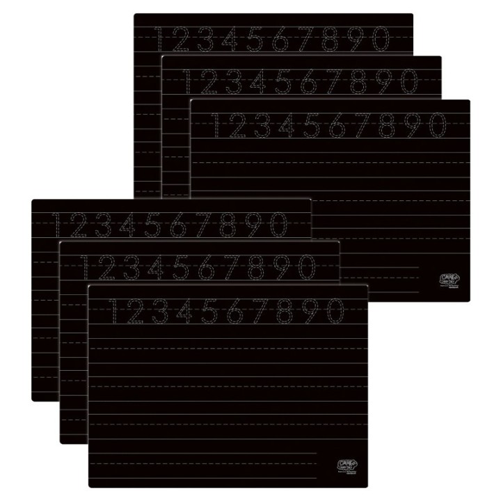 The Pencil Grip™ Activity Playmat - Numbers & Shapes (2-Sided), Pack of 6