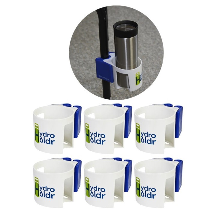 The Pencil Grip™ Hydro Holdr - Clip-on Bottle Holder - Set of 6