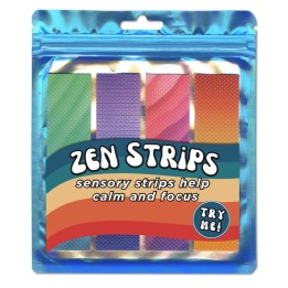 The Pencil Grip™ Zen Strips, Bumpy Gradient Set 1, 4 Per Set, 6 Sets