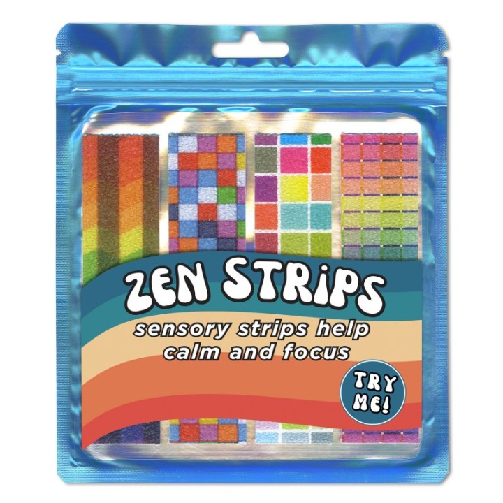 The Pencil Grip™ Zen Strips, Sand Brights Set 4, 4 Per Set, 6 Sets