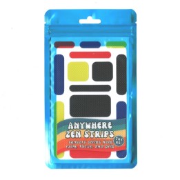 The Pencil Grip™ Zen Strips, Anywhere Zen, Bumpy Primary, 13 Per Set, 6 Sets