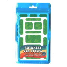 The Pencil Grip™ Zen Strips, Anywhere Zen, Sandy Leaves, 13 Per Set, 6 Sets