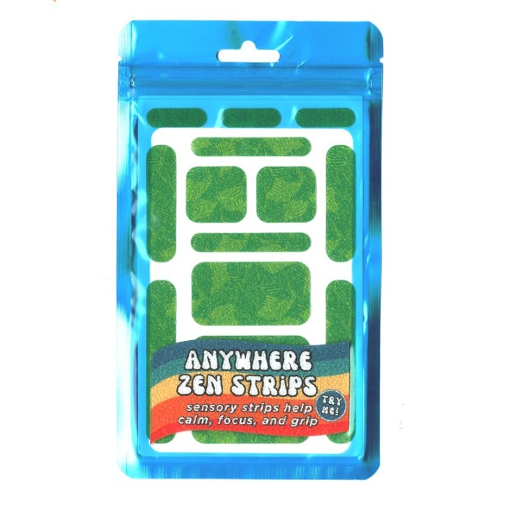 The Pencil Grip™ Zen Strips, Anywhere Zen, Sandy Leaves, 13 Per Set, 6 Sets