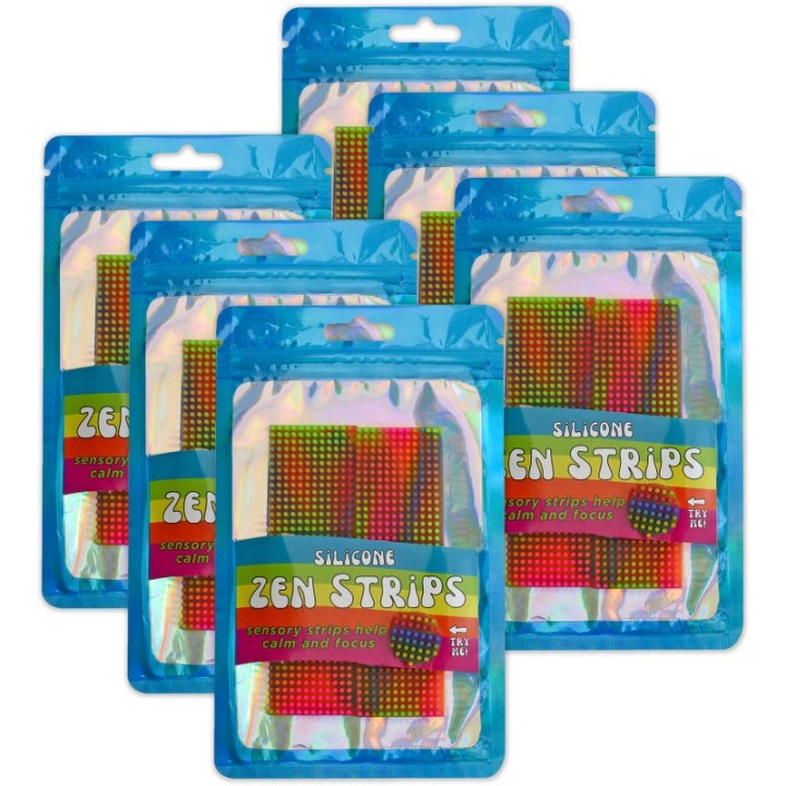 TPG Creations Silicone Zen Strips, 2 Per Set, 6 Sets