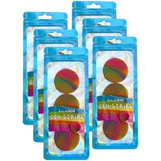 TPG Creations Silicone Zen Dots, 3 Per Set, 6 Sets