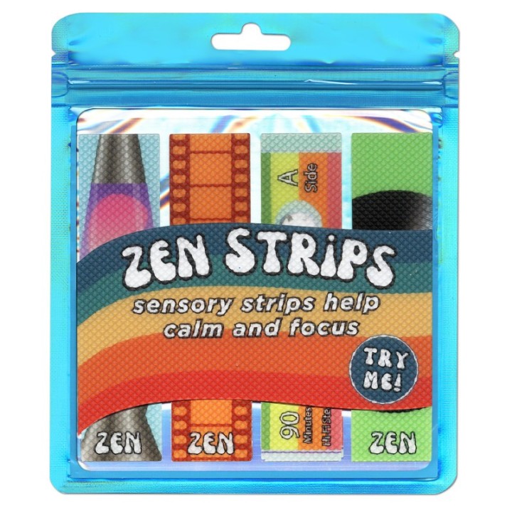 The Pencil Grip™ Zen Strips, Bumpy Retro Set 9, 4 Per Set, 6 Sets