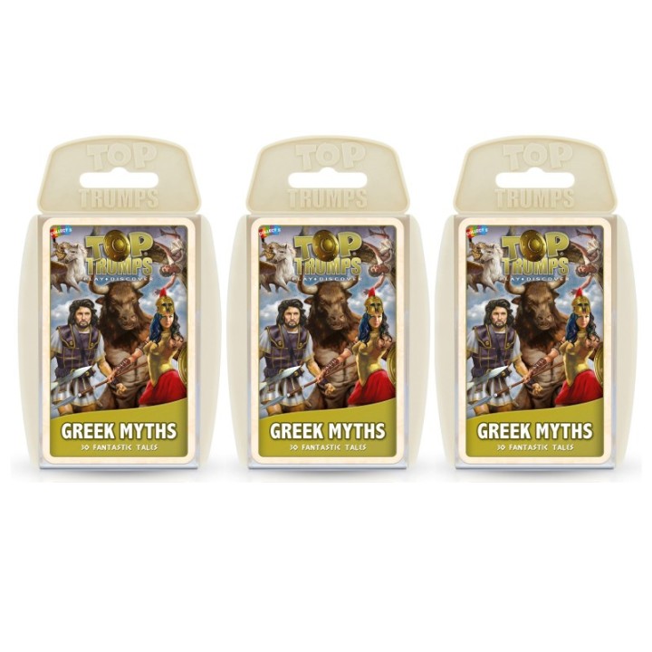 Top Trumps® Greek Mythology Card Game, Pack of 3
