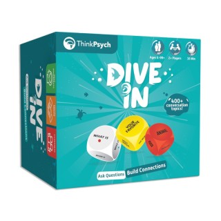 ThinkPsych Dive In - SEL Conversation Dice Game with 400+ Topics