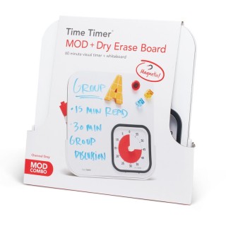 Time Timer® MOD Timer + Magnetic Dry Erase Board