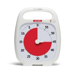 Time Timer® PLUS®, 60 Minute Timer, White