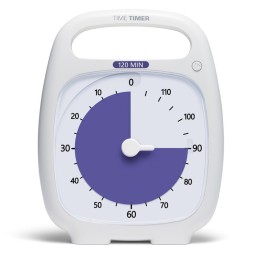 Time Timer® PLUS® 120 Minute Timer, White
