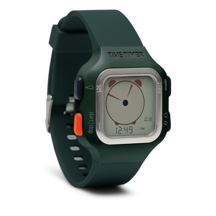 Time Timer® Time Timer Watch, Large, Sequoia Green