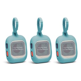 Time Timer® Time Timer Watch FOB Accessory (Watch Sold Separately), Caribbean Blue, Pack of 3