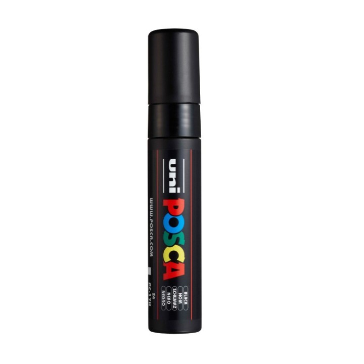 POSCA PC-17K Paint Marker, Extra Broad Tip (15 mm), Black