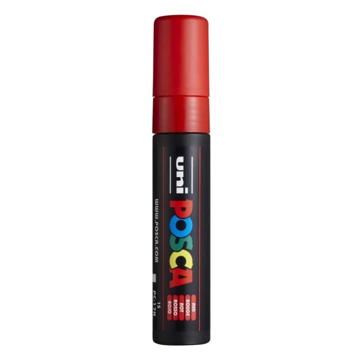 POSCA PC-17K Paint Marker, Extra Broad Tip (15 mm), Red
