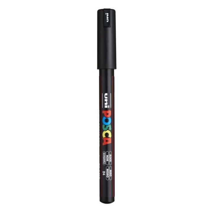 POSCA PC-1MR Paint Marker, Extra Fine Pin Tip (0.7 mm), Black