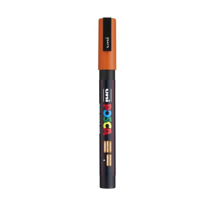 POSCA PC-3M Paint Marker, Fine Bullet Tip (0.9-1.3 mm), Orange