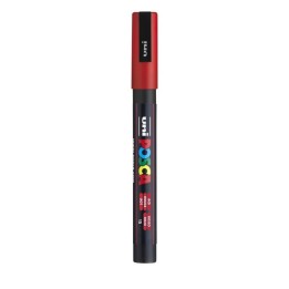POSCA PC-3M Paint Marker, Fine Bullet Tip (0.9-1.3 mm), Red