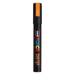 POSCA PC-5M Paint Markers, Medium Bullet Tip (1.8-2.5 mm), Fluorescent Orange