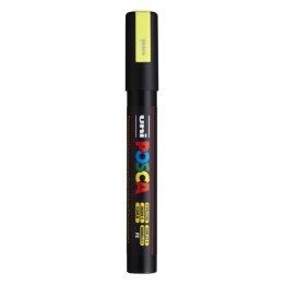 POSCA PC-5M Paint Markers, Medium Bullet Tip (1.8-2.5 mm), Fluorescent Yellow