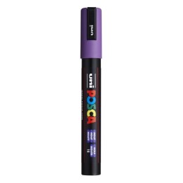 POSCA PC-5M Paint Markers, Medium Bullet Tip (1.8-2.5 mm), Violet