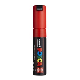 POSCA PC-8K Paint Markers, Broad Chisel Tip (8 mm), Red