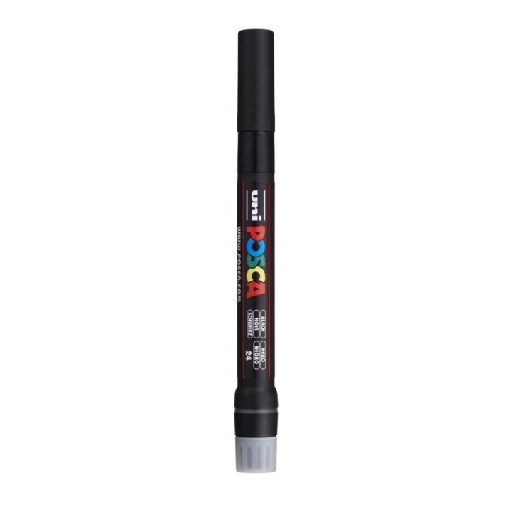 POSCA PCF-350 Paint Marker, Brush Tip (1-10 mm), Black