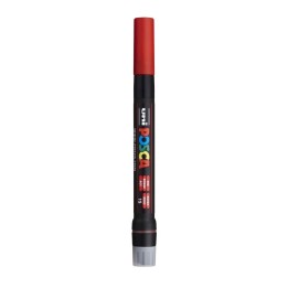 POSCA PCF-350 Paint Marker, Brush Tip (1-10 mm), Red