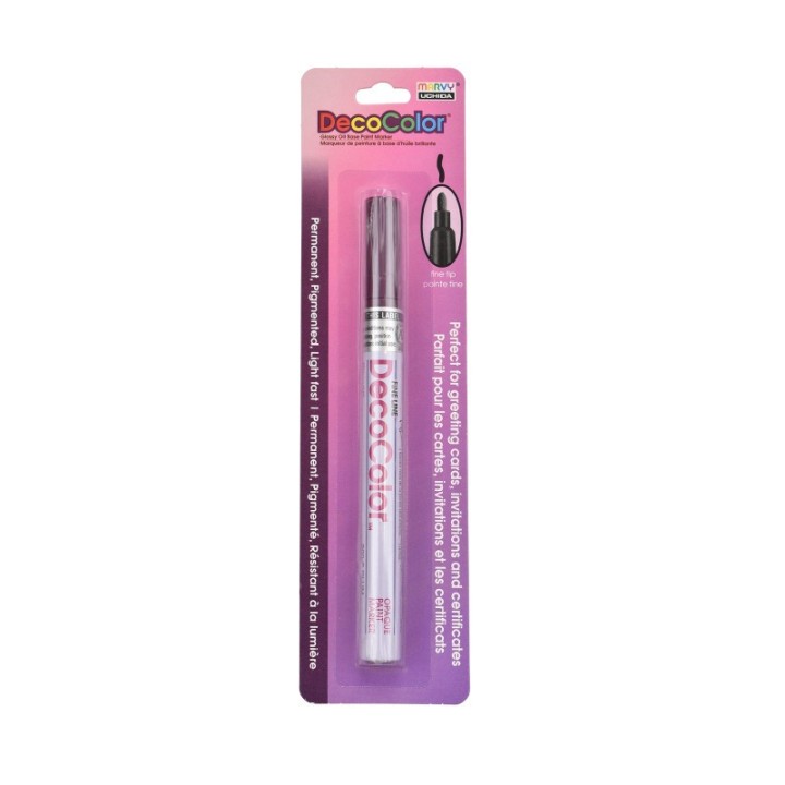 Marvy Uchida® DecoColor® Paint Marker, Fine Tip, 200-S, Plum #64