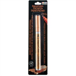 Marvy Uchida® DecoColor® Premium Paint Marker, 250-S, Leafing Tip, Copper