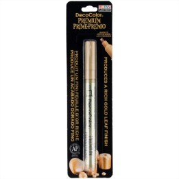 Marvy Uchida® DecoColor® Premium Paint Marker, 250-S, Leafing Tip, Gold