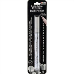 Marvy Uchida® DecoColor® Premium Paint Marker, 250-S, Leafing Tip, Silver
